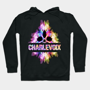 Charlevoix Tie Dye Watercolor Gift Souvenir Hoodie